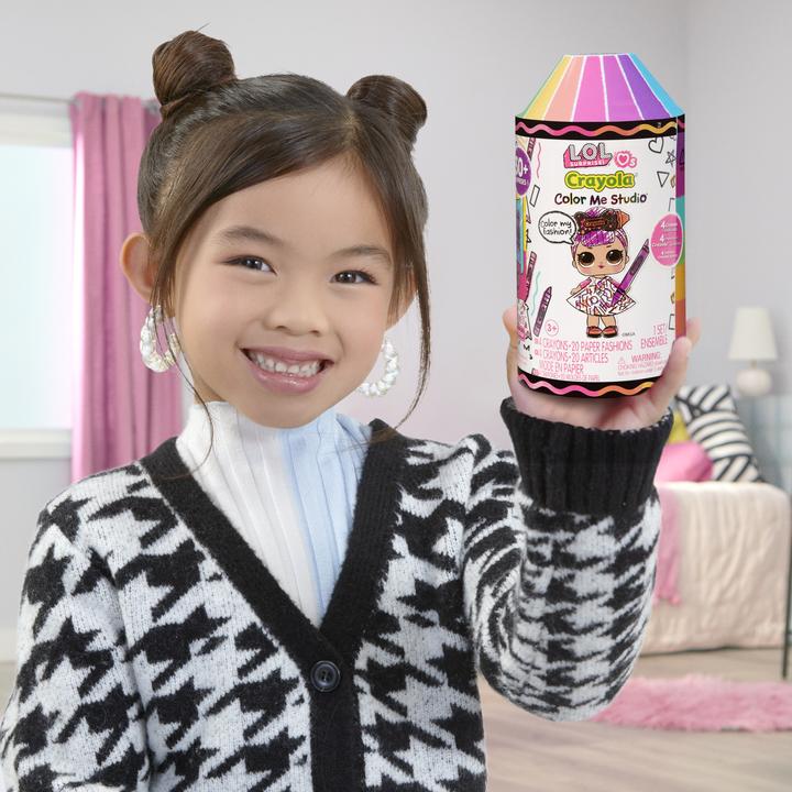 Produktbild MGA L.O.L. Surprise! Loves CRAYOLA Color Me Studio Asst in PDQ