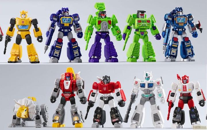 Produktbild Blokees Transformers Plastic Model Kit Galaxy Version 03 The Autobot Run Sortiment (9)