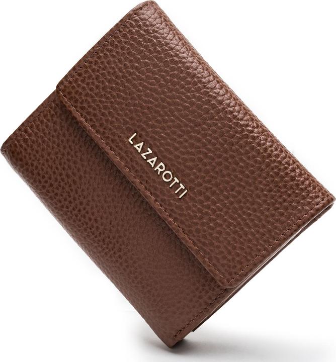 Actual product image Lazarotti Bologna Leather wallet leather 12 cm