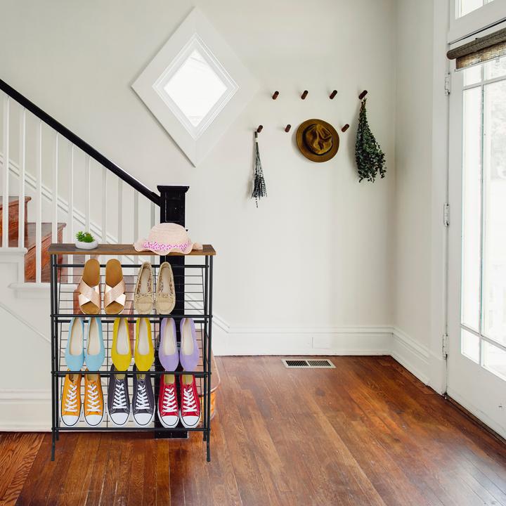 Actual product image Relaxdays Shoe rack