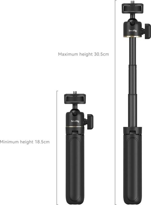 Immagine prodotto SmallRig Treppiede Smartphone Vlog Kit VK-50 (Metallo, Materiale sintetico)