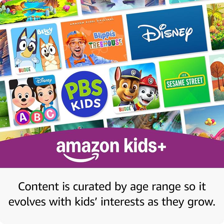 Image du produit Amazon Fire HD10 Kids 13 Gen (10.10", 32 Go, Bleu)