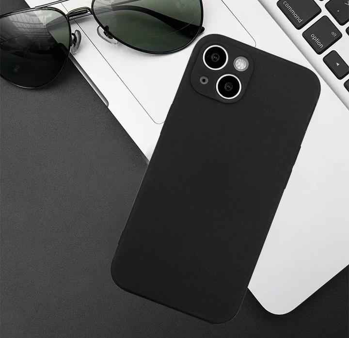 Produktbild AM-Handyzubehör Hülle iPhone 14 - Schwarz (Apple iPhone 14)