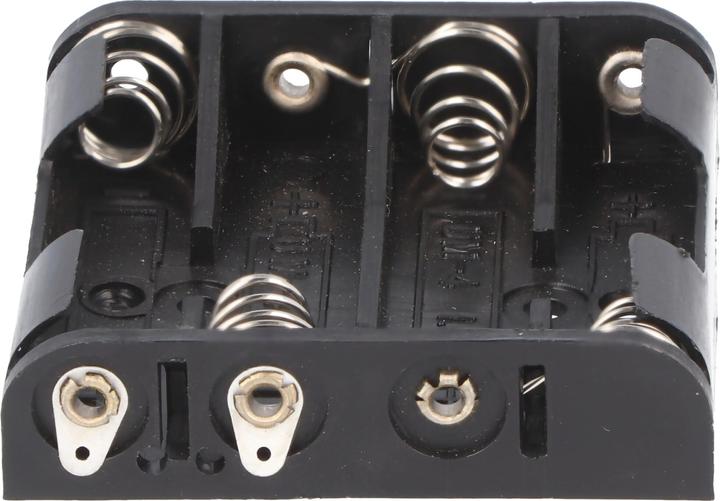 Goobay Batteriehalter für 4x Micro mit Lötanschluss