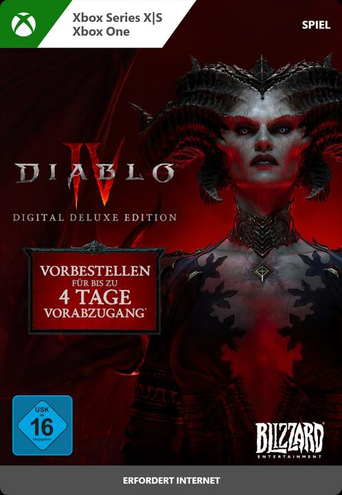 Produktbild Microsoft Diablo 4 Digital Deluxe Edition (Xbox Series X, Xbox Series S)