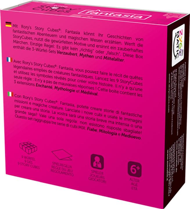 Actual product image Asmodée Dice game Rory's Story Cubes Fantasia (German, French, Italian)