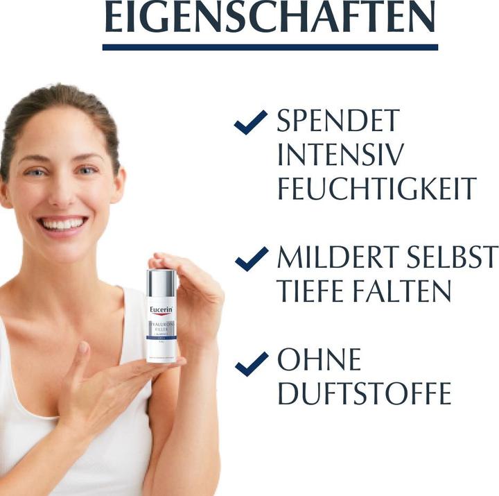 Image du produit Eucerin Hyaluron-Filler + Urea (50 ml, Crème de jour)