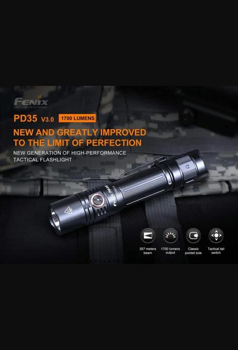 Productafbeelding Fenix PD35 V3.0 (13.40 cm, 1700 lm)