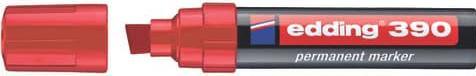Actual product image Edding Permanent marker 390 (Black, Red, 12 mm, 1 x)