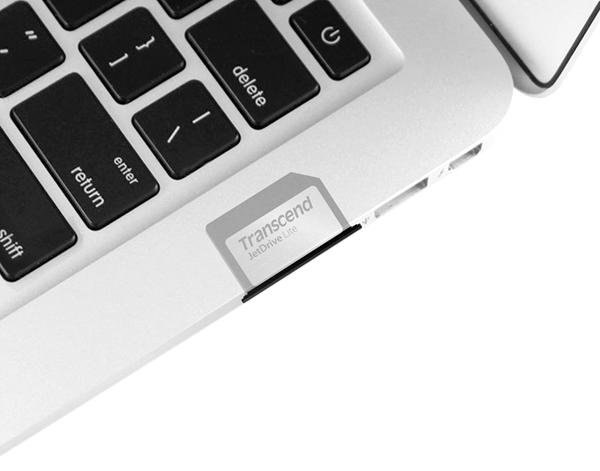 Actual product image Transcend JetDrive Lite 130 for MacBook Air 13 (256 GB, SDXC, U1)