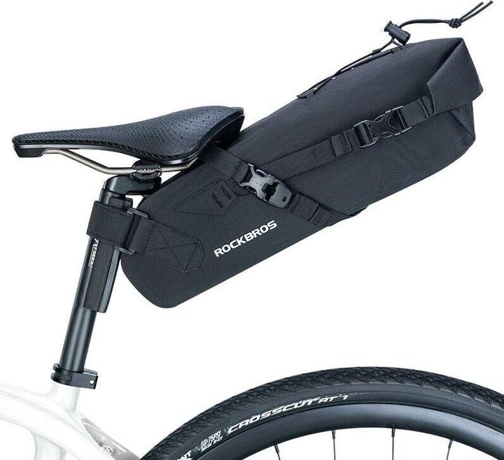 Actual product image Rockbros 30130061001 bicycle bag 3L - black (3 l, Frame bag)