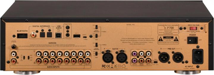 Produktbild advance acoustic X-P700 Stereo Vorverstärker *schwarz*