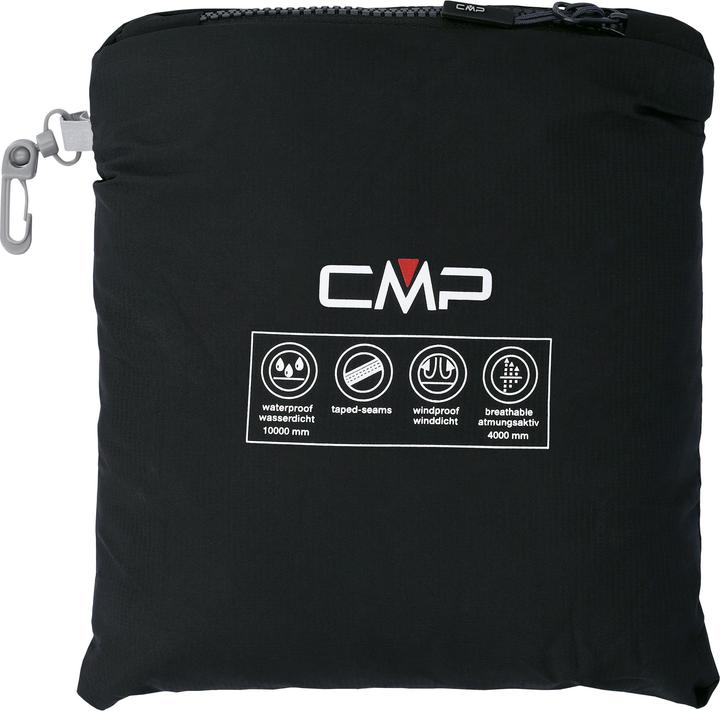 Immagine prodotto CMP Campagnolo Felpa con cappuccio con bottone Rain (L)