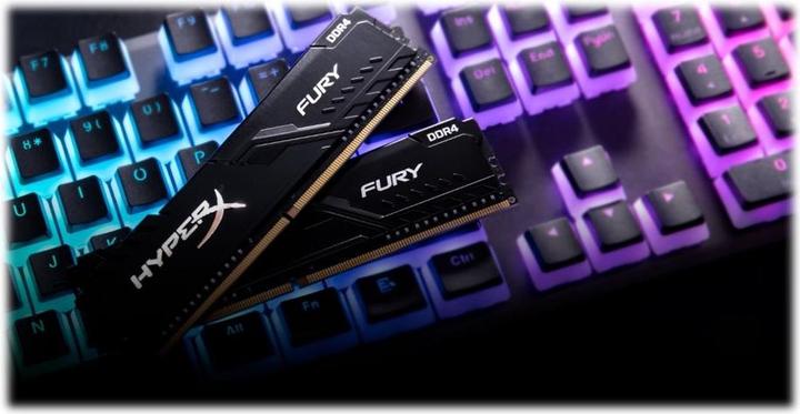 Immagine prodotto HyperX Fury (2 x 4GB, 2666 MHz, DDR4-RAM, DIMM)