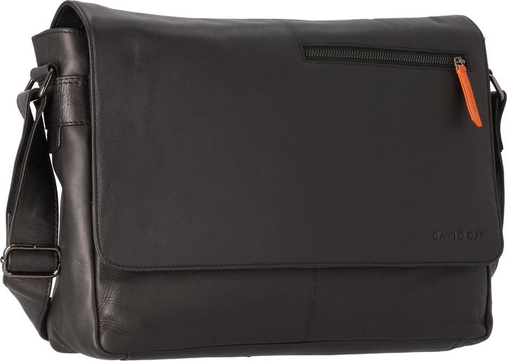 Immagine prodotto Davidoff Essentials Messenger in pelle 38 cm (9 l)