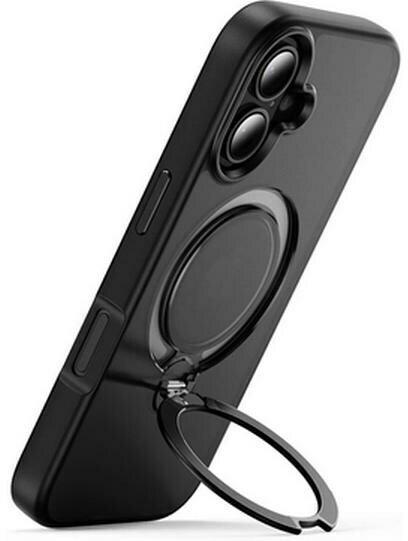 Image du produit Valenta Back Cover Magsafe Frost Iphone 16 Schwarz, Grundfarbe (Apple iPhone 16)