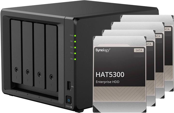 Actual product image Synology DS925+ (4 x 4 TB, Synology HAT 53xx)