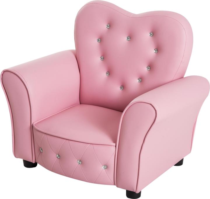 Image du produit Homcom Fauteuil enfant princesse (Fauteuil pour enfants)