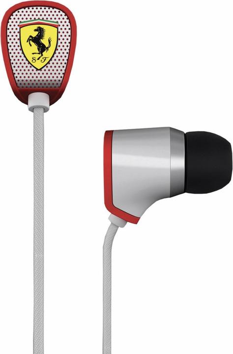 Logic3 Ferrari by Scuderia R100i, in-ear headset (Cable)