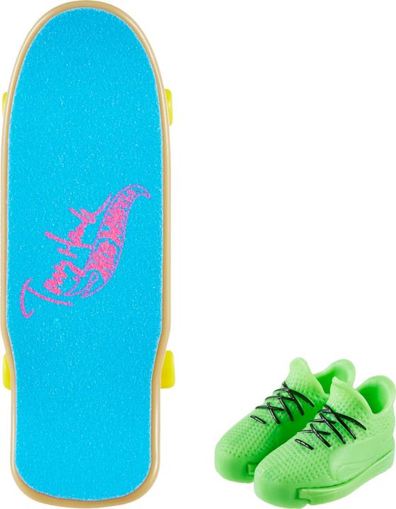 Produktbild Hot Wheels HW Skate Neon Bones TH Fingerboard + Shoe Asst (WMT)
