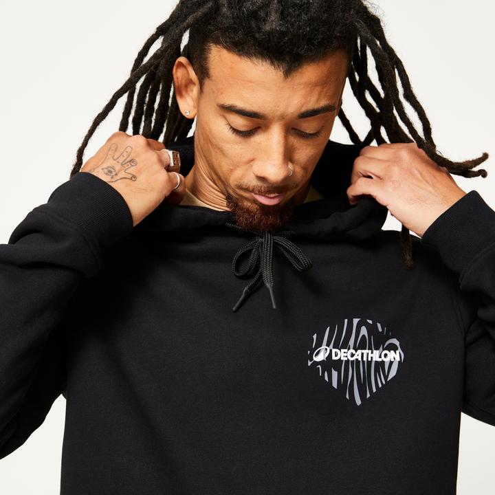 Immagine prodotto Starever Felpa con cappuccio Urban Dance da uomo, calda e confortevole - nero (XL)