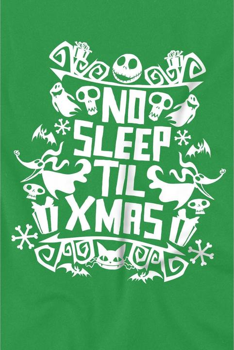 Immagine prodotto The Nightmare Before Christmas No Sleep Til Christmas Maglietta Uomo (L)