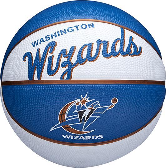 Wilson Nba Team Retro Basketball Mini Washington Wizards (3)