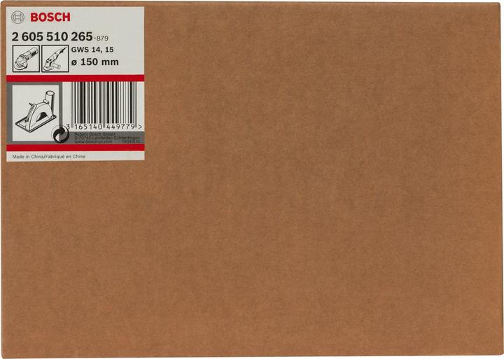 Produktbild Bosch Professional Zubehör Führungsschlitten mit Absaugstutzen zum Trennen, werkzeuglos, 150 mm