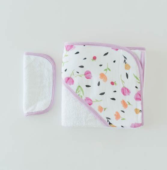 Immagine prodotto little unicorn Set di asciugamani con cappuccio