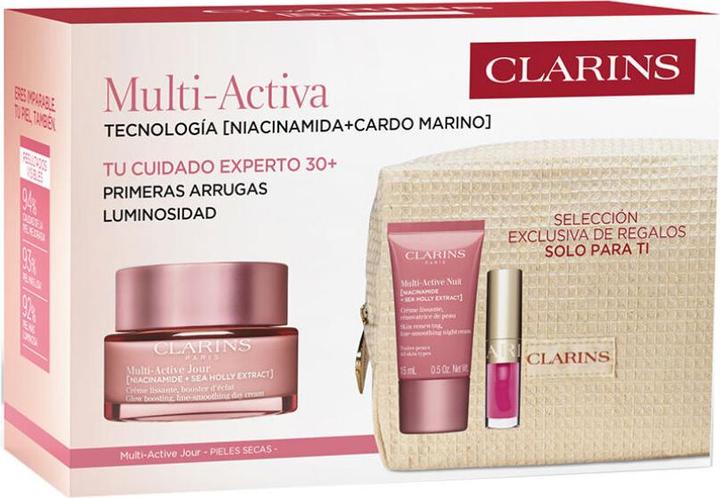 Immagine prodotto Clarins Multiaktive Creme Für Trockene Haut Im 4er-Set (Set per la cura del viso)