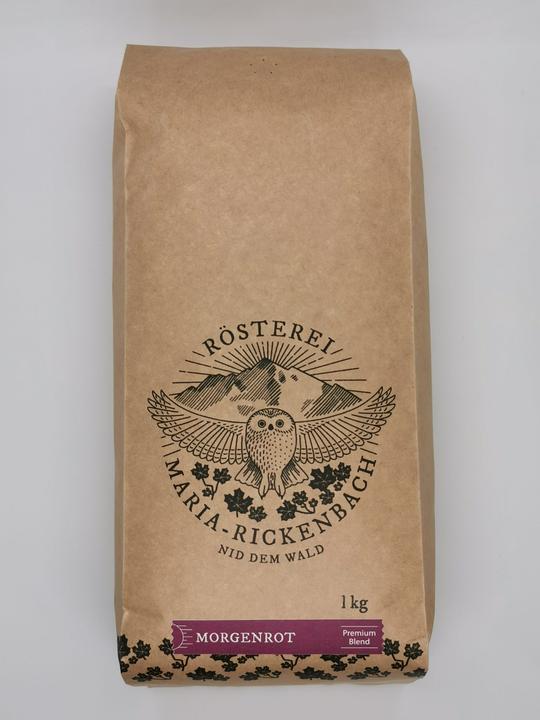 Actual product image Rösterei Maria-Rickenbach Morgenrot (1000 g, Dark roast)