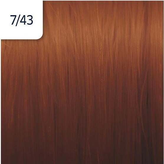 Actual product image Wella Illumina Color (7/43 medium blonde red-gold)