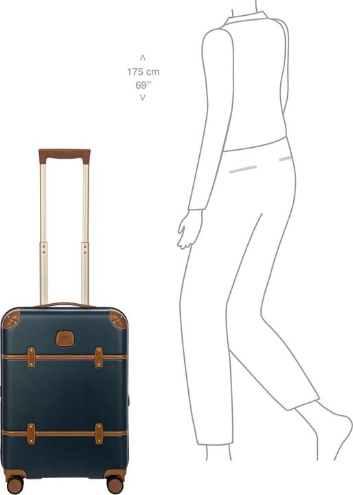 Brics Bellagio 4 Rollen Kabinentrolley 55 cm (40 l, Handgepäck (bis 50l))