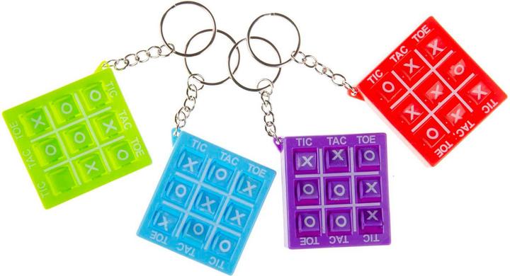 LG-Imports Schlüsselanhänger Tic Tac Toe, 1 Stk. assort.