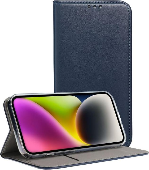 Actual product image NoName Book case OEM SMART MAGNETO Book case for REALME 14 PRO PLUS navy (Realme 14x)