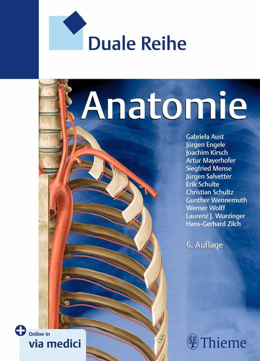Produktbild Duale Reihe Anatomie (Deutsch, Joachim Kirsch, Artur Mayerhofer, Jürgen Engele, Gabriela Aust, Siegfried Mense, 2024)