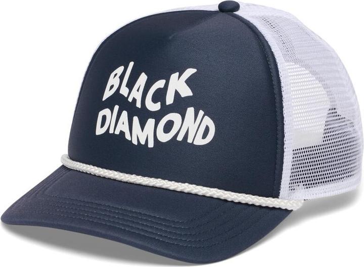 Black Diamond Flat Bill Trucker Hat (One Size)
