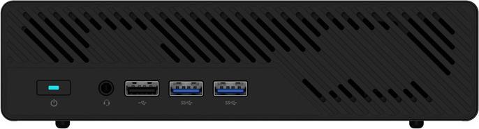 Actual product image Minisforum MINI PC Minis Forum MS-A1-A5870 Ryzen 7 8700G barebone (AMD Ryzen 7 8700G)