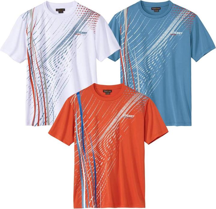 Atlas For Men Active TShirt (3erPack) (4XL)
