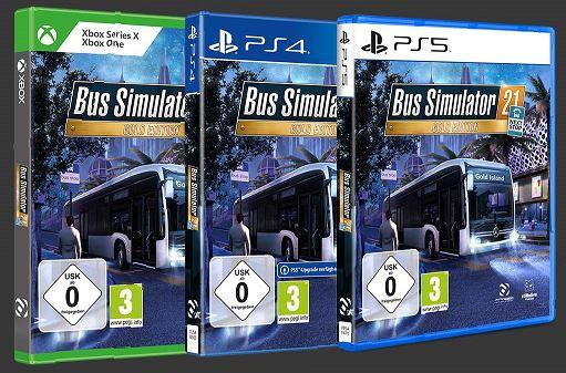 Produktbild astragon Bus Simulator 21: Next Stop -- Gold Edition (PS4)