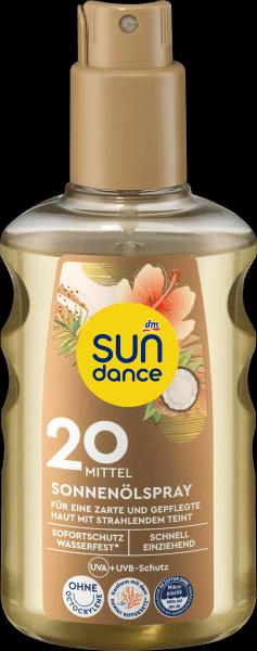 dm Sundance Sonnenölspray (Sonnenöl, SPF 20, 200 ml, 200 g)