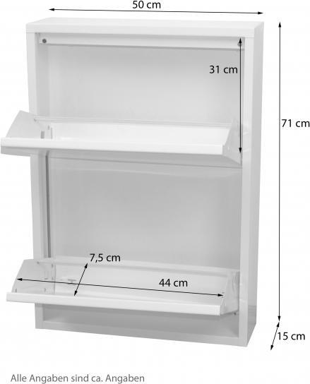 Produktbild Möbel Direkt Online Madrid (50 x 15 x 71 cm)