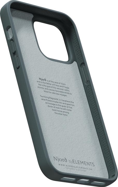 Actual product image Njord Hard Cover Tonal Case Dark Grey (Apple iPhone 14 Pro Max)