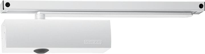 Geze Door closer TS 3000 V | EN 1-4 | with guide rail and hold-open device, white
