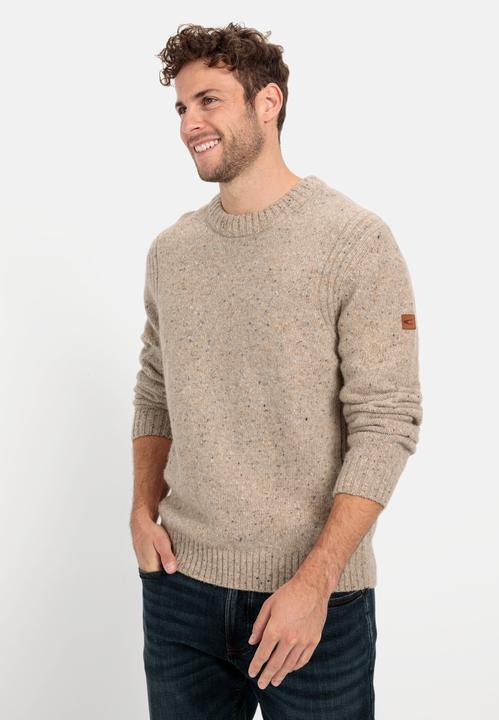 Actual product image Camel Active Knitted jumper made from merino wool (M)