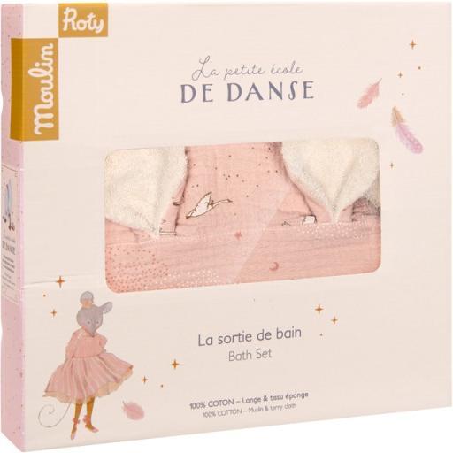 Produktbild Moulin Roty Badetuch mit Kapuze, La Petite Ecole de Danse