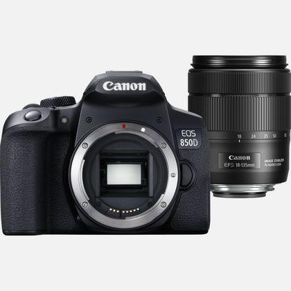 Actual product image Canon EOS 850D (18 - 135 mm, 24.20 Mpx, APS-C / DX)
