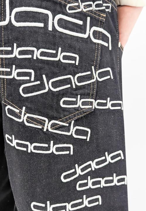 Produktbild Dada Supreme Big Letters Embroidery Baggy Jeans - 179923 (32)
