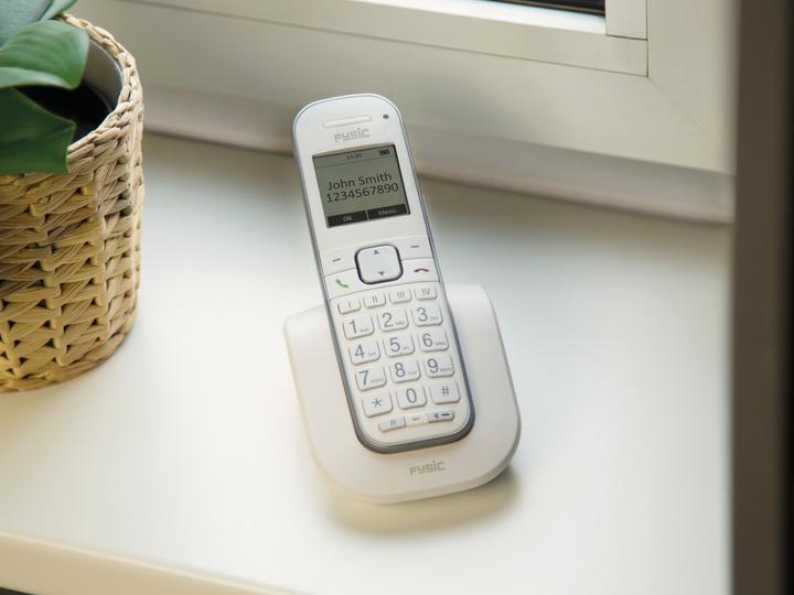 Produktbild Fysic FX-9000 Senioren DECT telefoon - Extra luid gespreksvolume voor slechthorenden - Wit