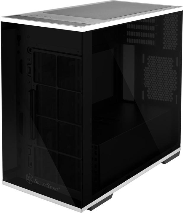 Produktbild Silverstone SST-LD01B Lucid Mini Tower Micro ATX Computer Case, Silent High Airflow Performance, 3x (mATX)